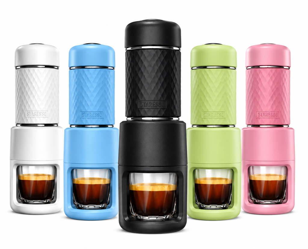 Lumenvel Portable Manual Espresso Coffee Maker Stainless Steel Press