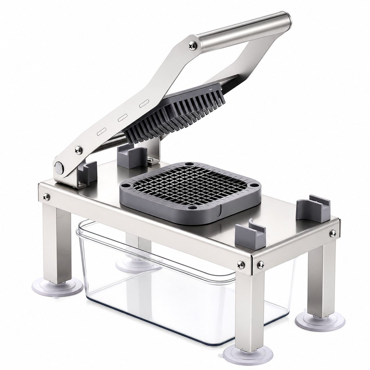 Lumenvel 8-Blade Vegetable Chopper & Mandoline Slicer with Container