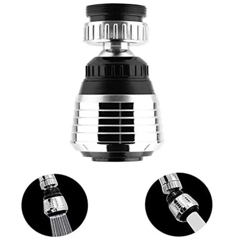 Lumenvel 360° Rotatable Faucet Extender with 2 Spray Modes for Kitchen & Bathroom Sinks